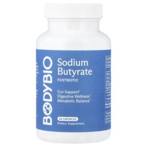 odyBio, бутират натрия, 60 капсул